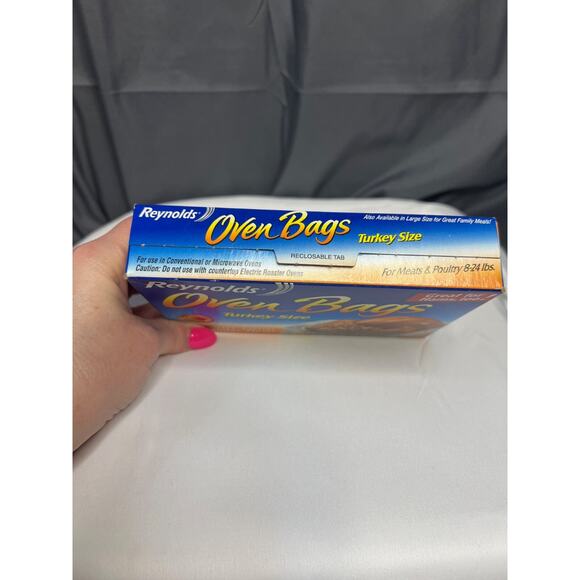 Vintage 2006 Reynolds Kitchens Oven Bags - Turkey Size 2 Ct Box NIP! - Picture 2 of 4